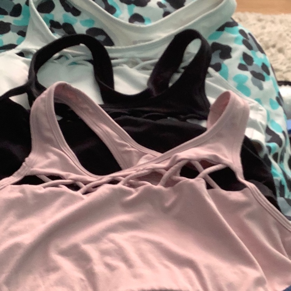 Set of Pink Low Impact Ultimate Sports Bras